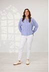 TEMPUS SHIRT - blue white